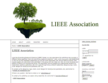 Tablet Screenshot of lieee.org